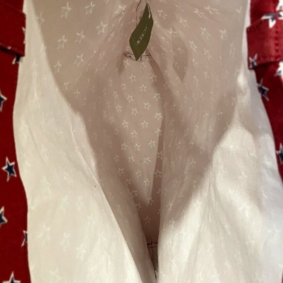 J.Crew Stars Red White Blue Tote Bag NWT - Picture 5 of 5